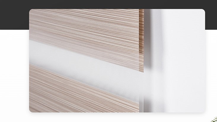 Cortina Roller Duo La Textura De Madera Día Y Noche varios tamaños