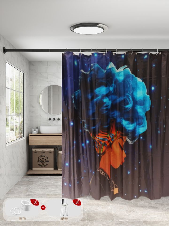 cortinas de baño digital estampada