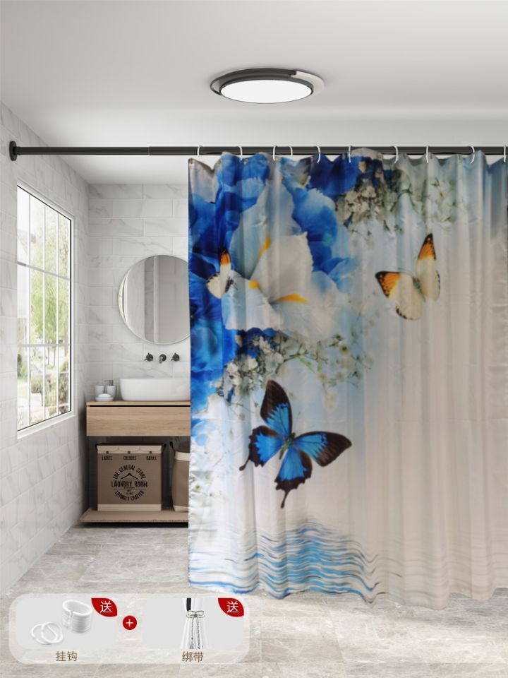 cortinas de baño digital estampada