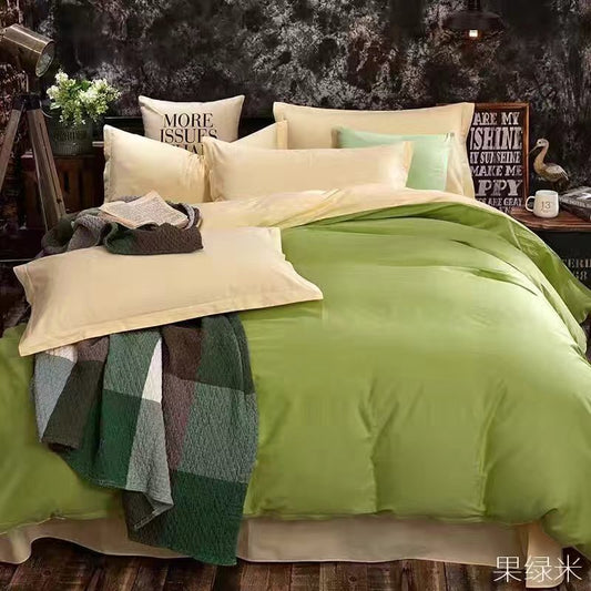 juego de sabanas versión AB colores contrastantes