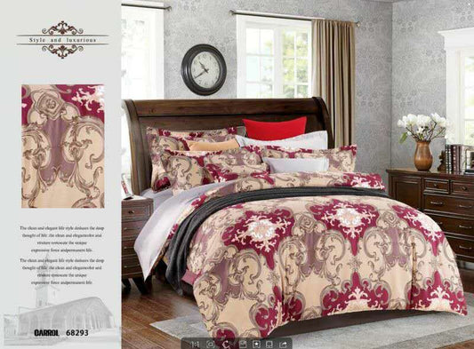 Juego de sabanas estampadas Sarga de alta densidad, lavable