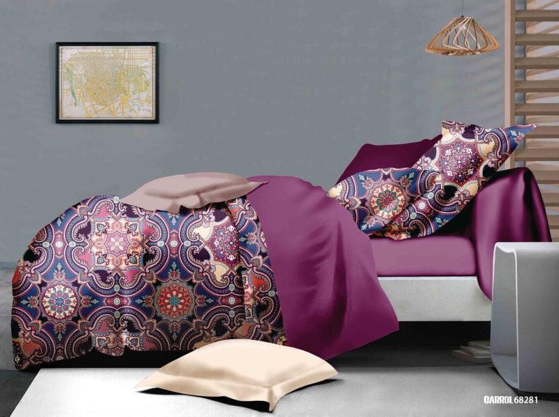 Juego de sabanas estampadas Sarga de alta densidad, lavable