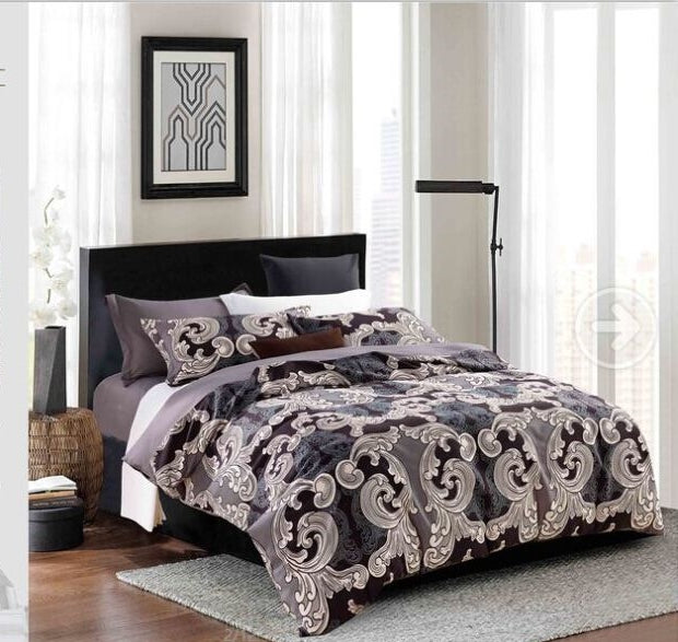 Juego de sabanas estampadas Alta densidad, lavable