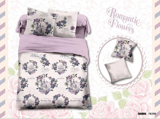 Juego de sabanas estampadas Alta densidad, lavable