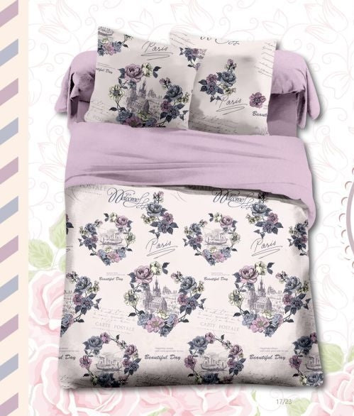 Juego de sabanas estampadas Alta densidad, lavable