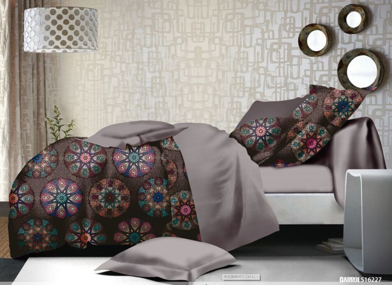 Juego de sabanas estampadas Sarga de alta densidad, lavable