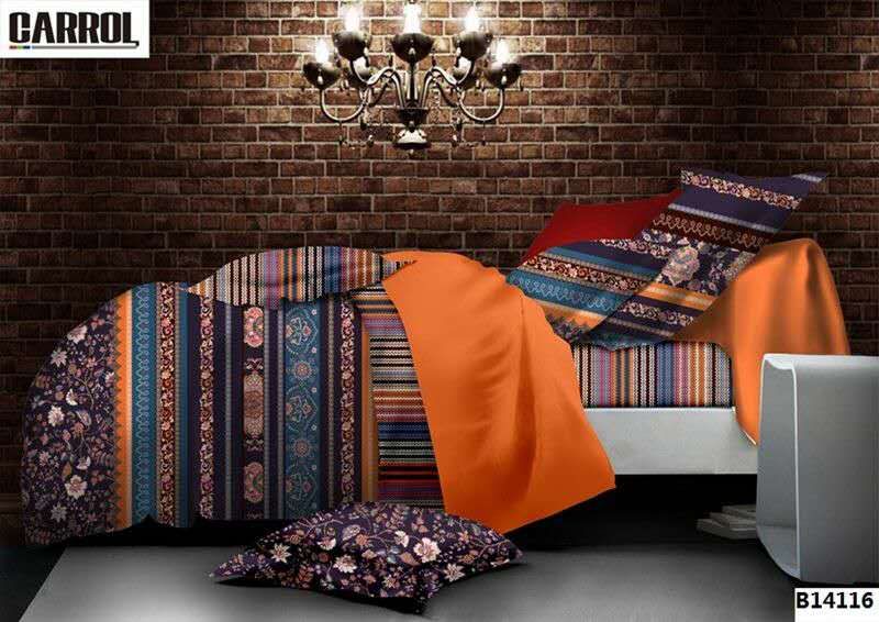 Juego de sabanas estampadas Sarga de alta densidad, lavable