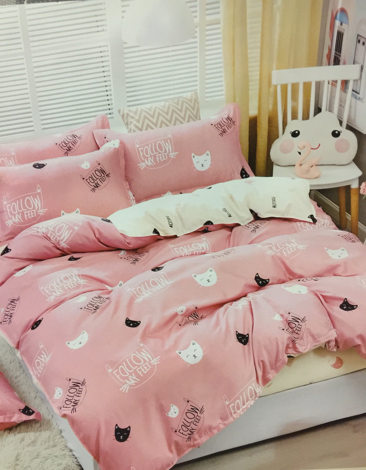 Juego de sabanas de niño estampada lavable