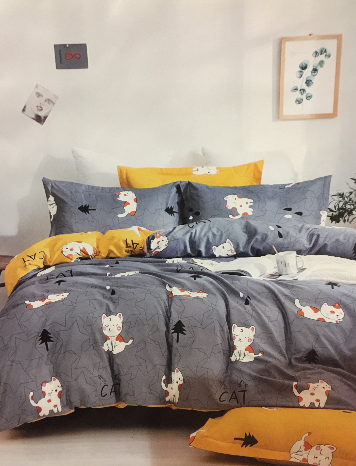Juego de sabanas de niño estampada lavable