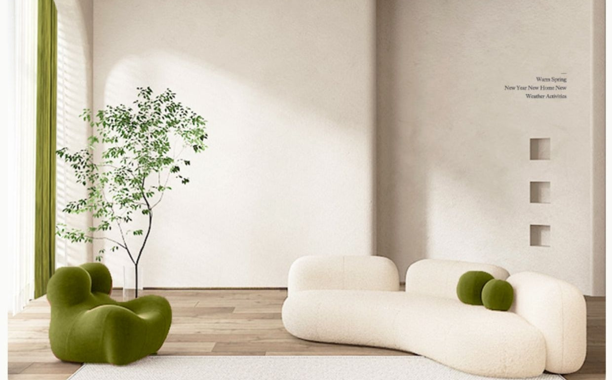 cortinas terciopelo de holandés estilo nórdico 1par