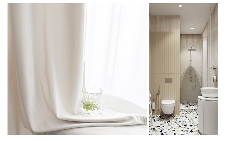 cortinas terciopelo de holandés estilo nórdico 1par