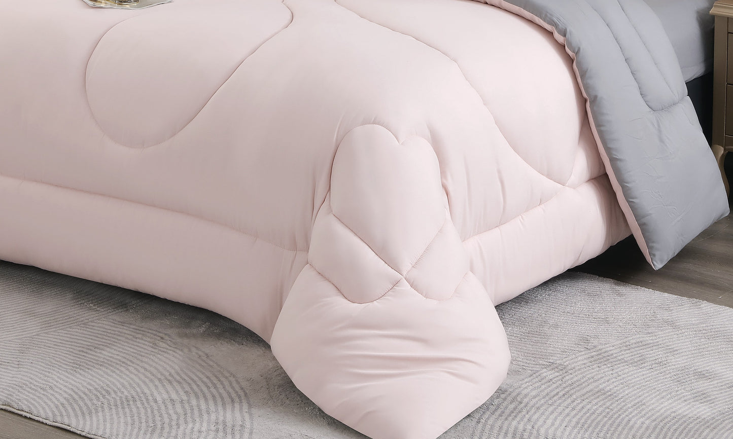 Edredón  De Soja Reversible eversible Ligero 3 Estaciones Exclusivo,(CON Funda de almohada)