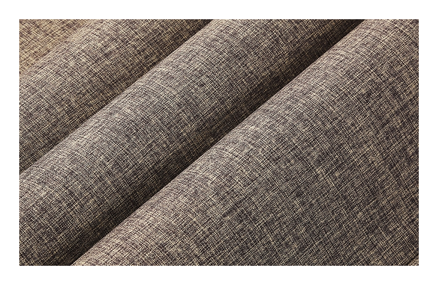 Cortina Roller Revestimiento ecológico Imitación de lino 100% Cenefa de aluminio curvada de alta resistencia