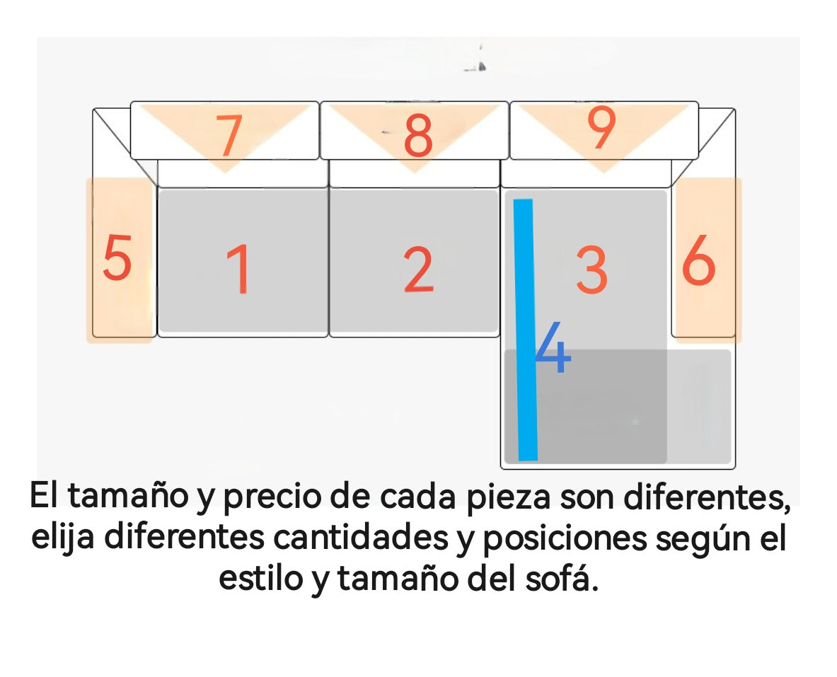 Funda De Sofa Ligera De Lujo Clasica Moda Holandesa Terciopelo Antideslizante(ZUOAN)