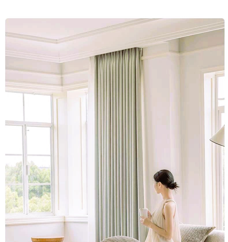 Cortina Multifuncional Lujo Ligero Chenilla Blackout  140X230CM