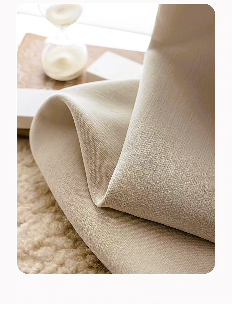 Cortina 90%Blackout 200x230cm Extra Ancha Chenille Doble Cara paño