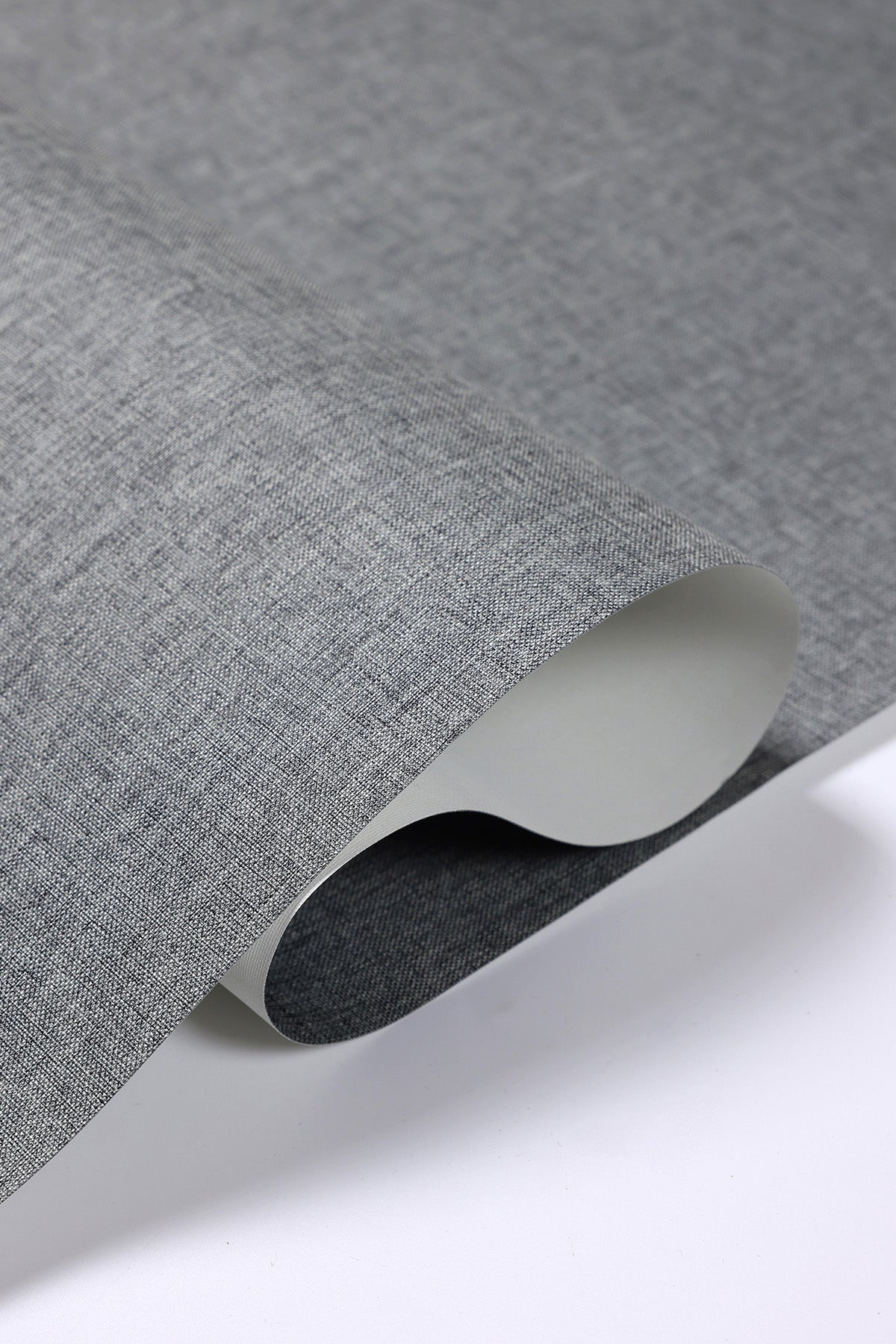 Cortina Roller Revestimiento ecológico Imitación de lino 100% Cenefa de aluminio curvada de alta resistencia