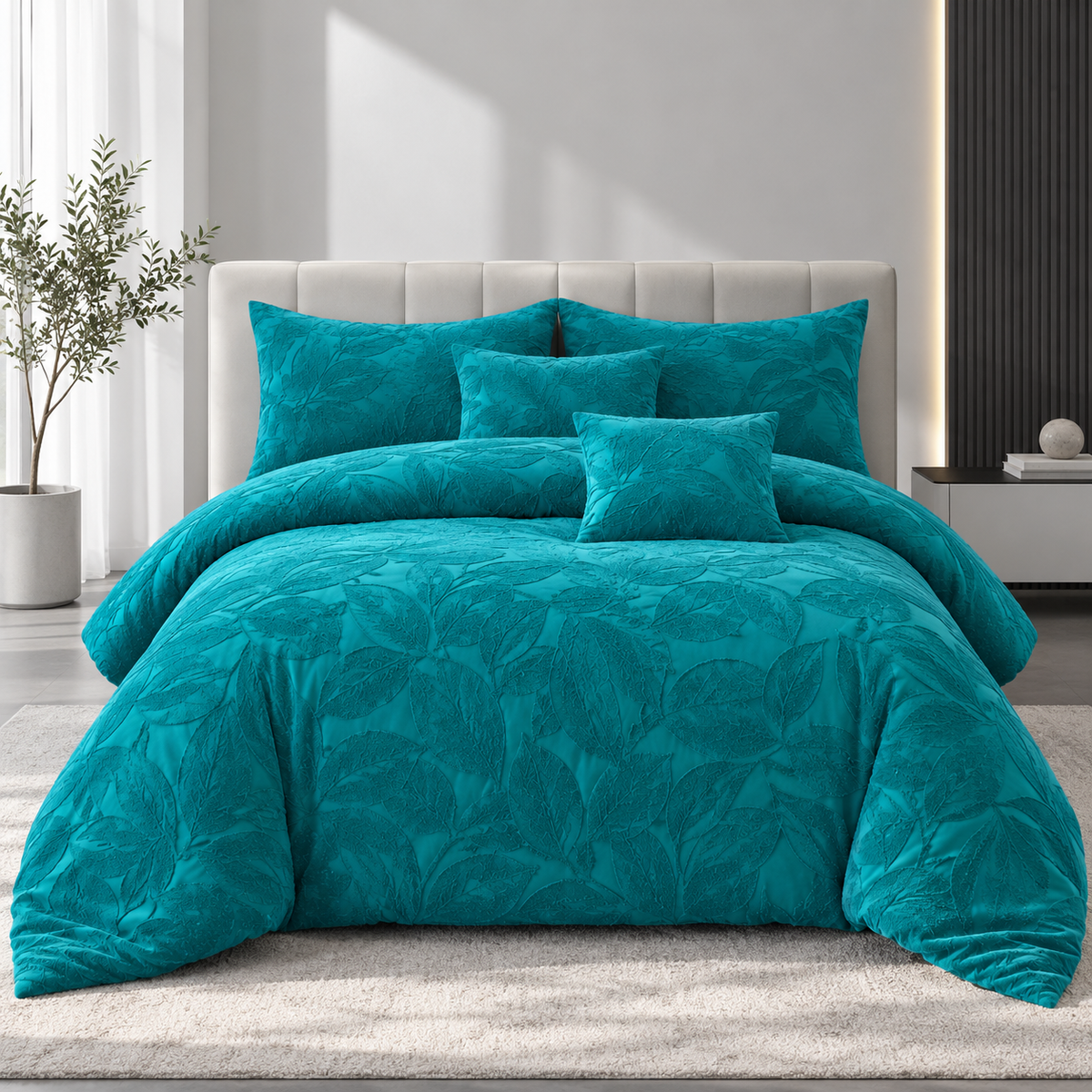 Funda Plumón set de 6 piezas para todas las estaciones. sábanas bajeras, fundas de almohada