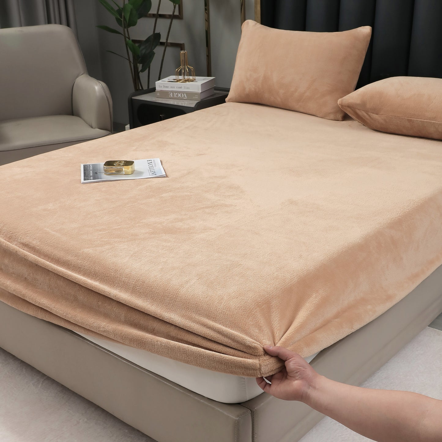 Juego de Sábanas Polar Premium Súper Suave Alto Gramaje invierno
