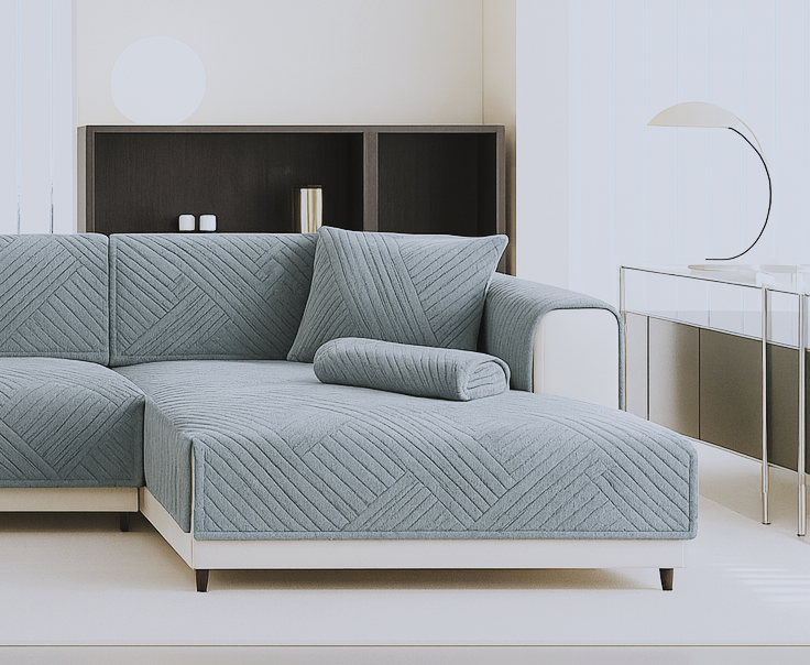 Funda De Sofa Ligera De Lujo Clasica Moda Holandesa Terciopelo Antideslizante(ZUOAN)