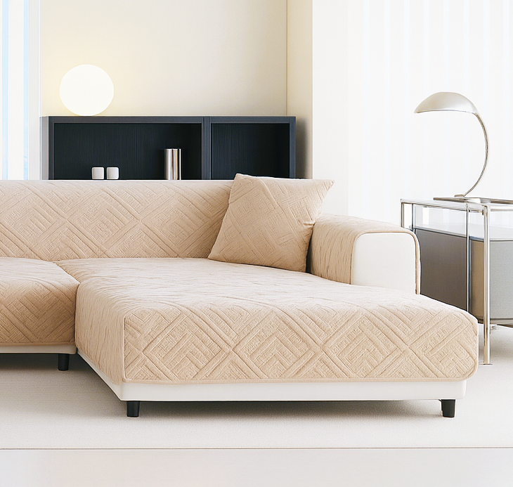 Funda De Sofa Ligera De Lujo Clasica Moda Holandesa Terciopelo Antideslizante(ZUOAN)