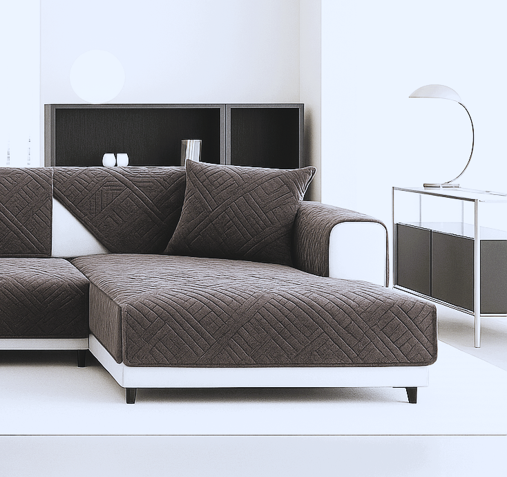 Funda De Sofa Ligera De Lujo Clasica Moda Holandesa Terciopelo Antideslizante(ZUOAN)