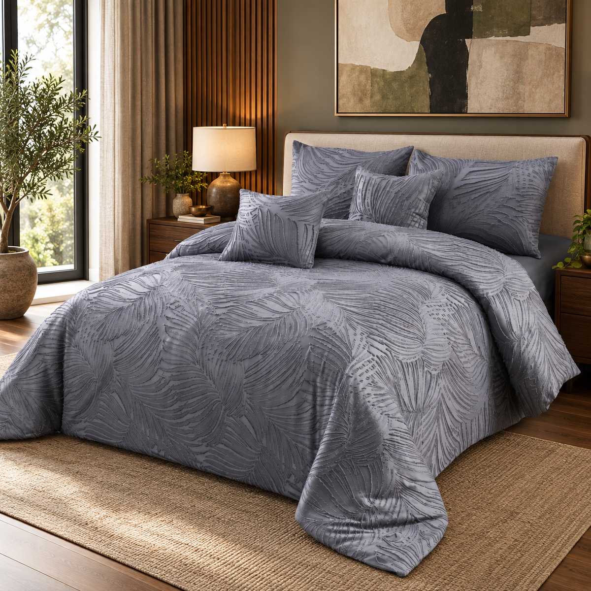 Funda Plumón set de 6 piezas para todas las estaciones. sábanas bajeras, fundas de almohada