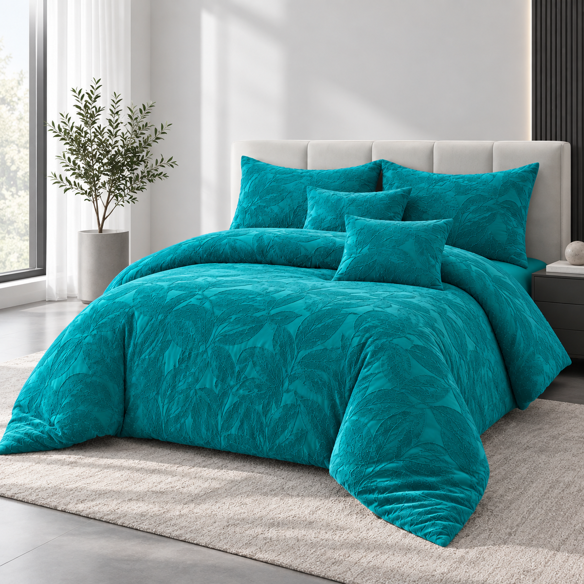 Funda Plumón set de 6 piezas para todas las estaciones. sábanas bajeras, fundas de almohada