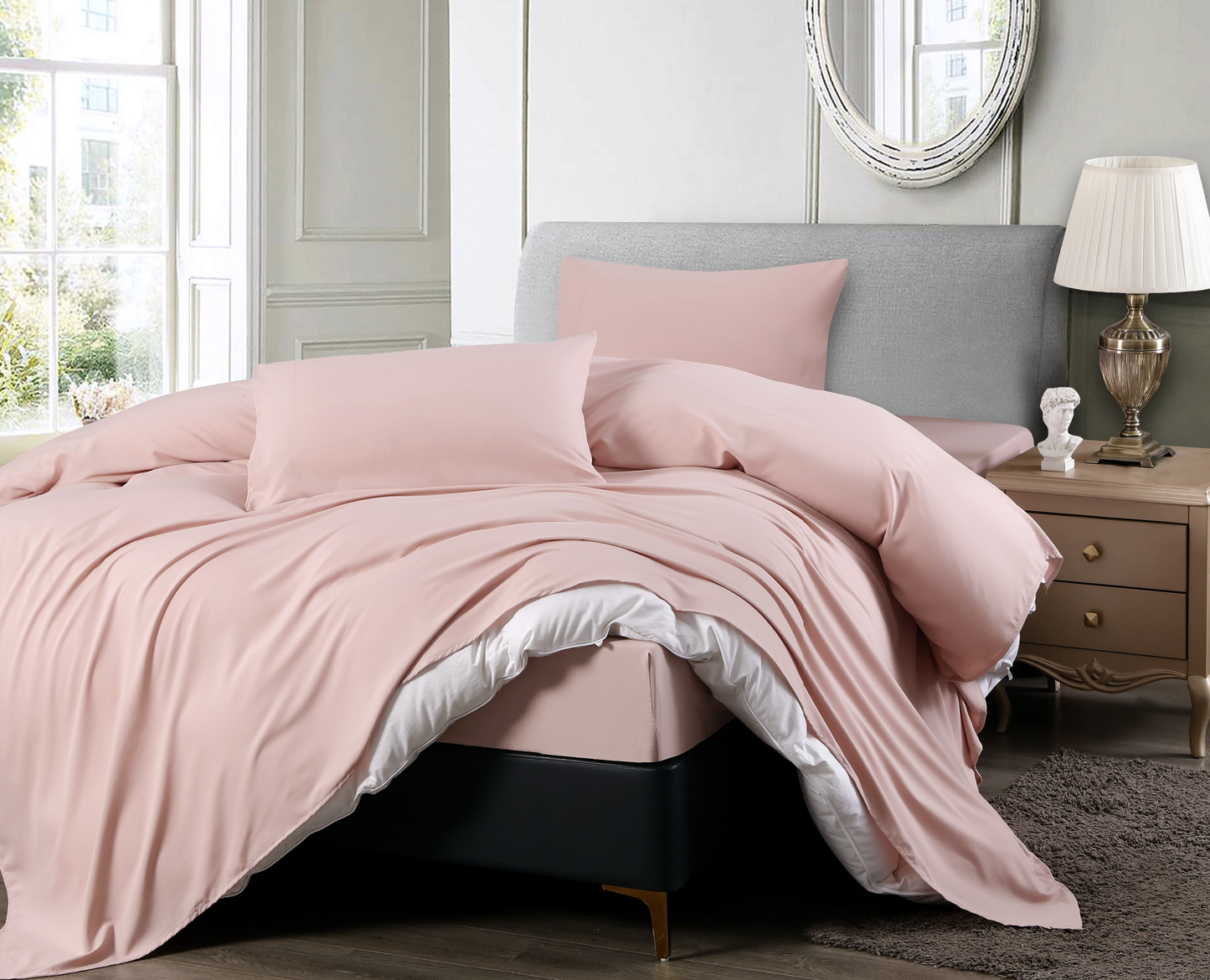 Juego de Sábanas Minimalista de Alta Gama  Sencillo y exquisito.