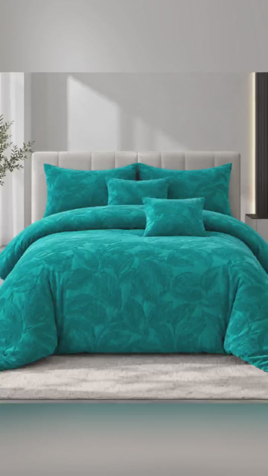 Funda Plumón set de 7 piezas para todas las estaciones. Edredón sábanas bajeras, fundas de almohada