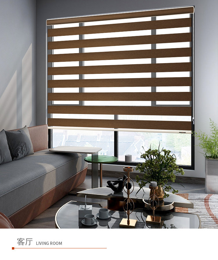 Cortina Roller duo Jacquard europeo en varios tamaños