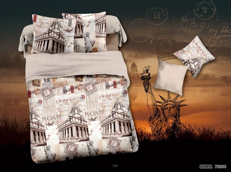 Juego de sabanas estampadas Alta densidad, lavable