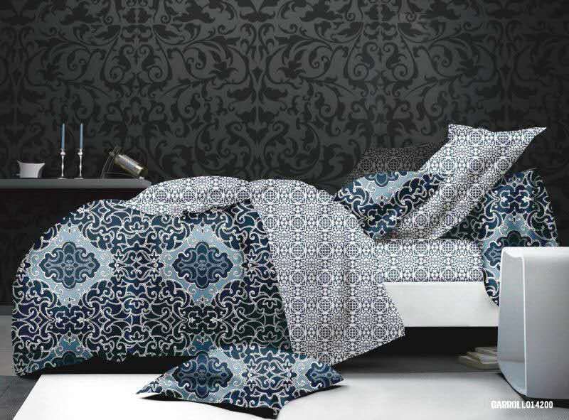 Juego de sabanas estampadas Sarga de alta densidad, lavable