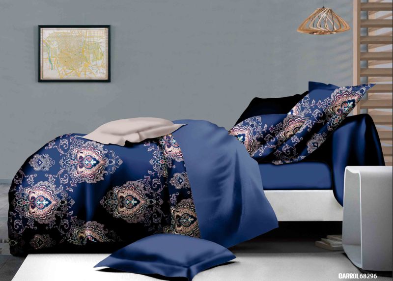 Juego de sabanas estampadas Sarga de alta densidad, lavable